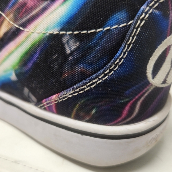 Heelys Multicolor Roller Shoes YOUTH size 4 - Picture 9 of 10